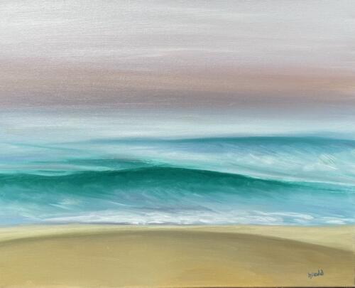 Green Wave 16" x 20"